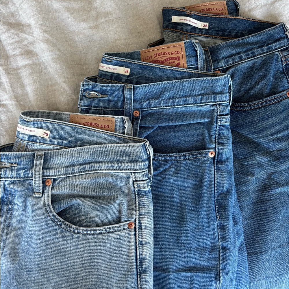 Levi's Women's Straight Leg Jeans - Blue Shades